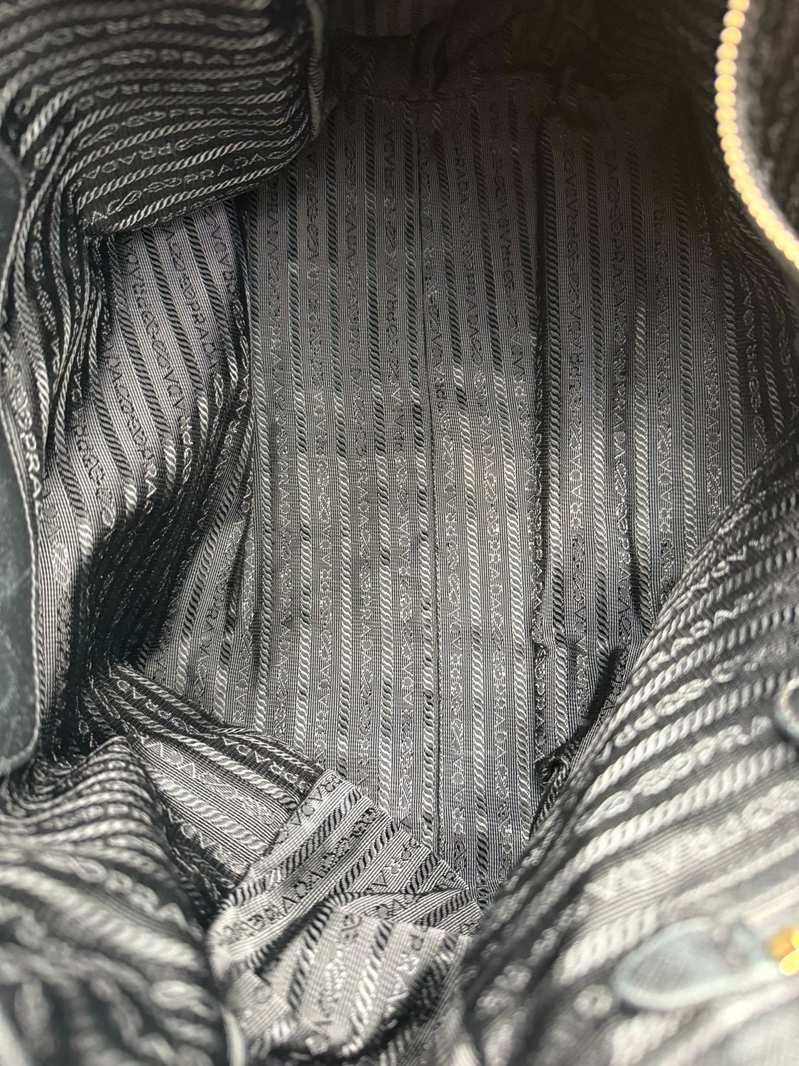 Prada Nylon Tessuto Saffiano Tote Shoulder
