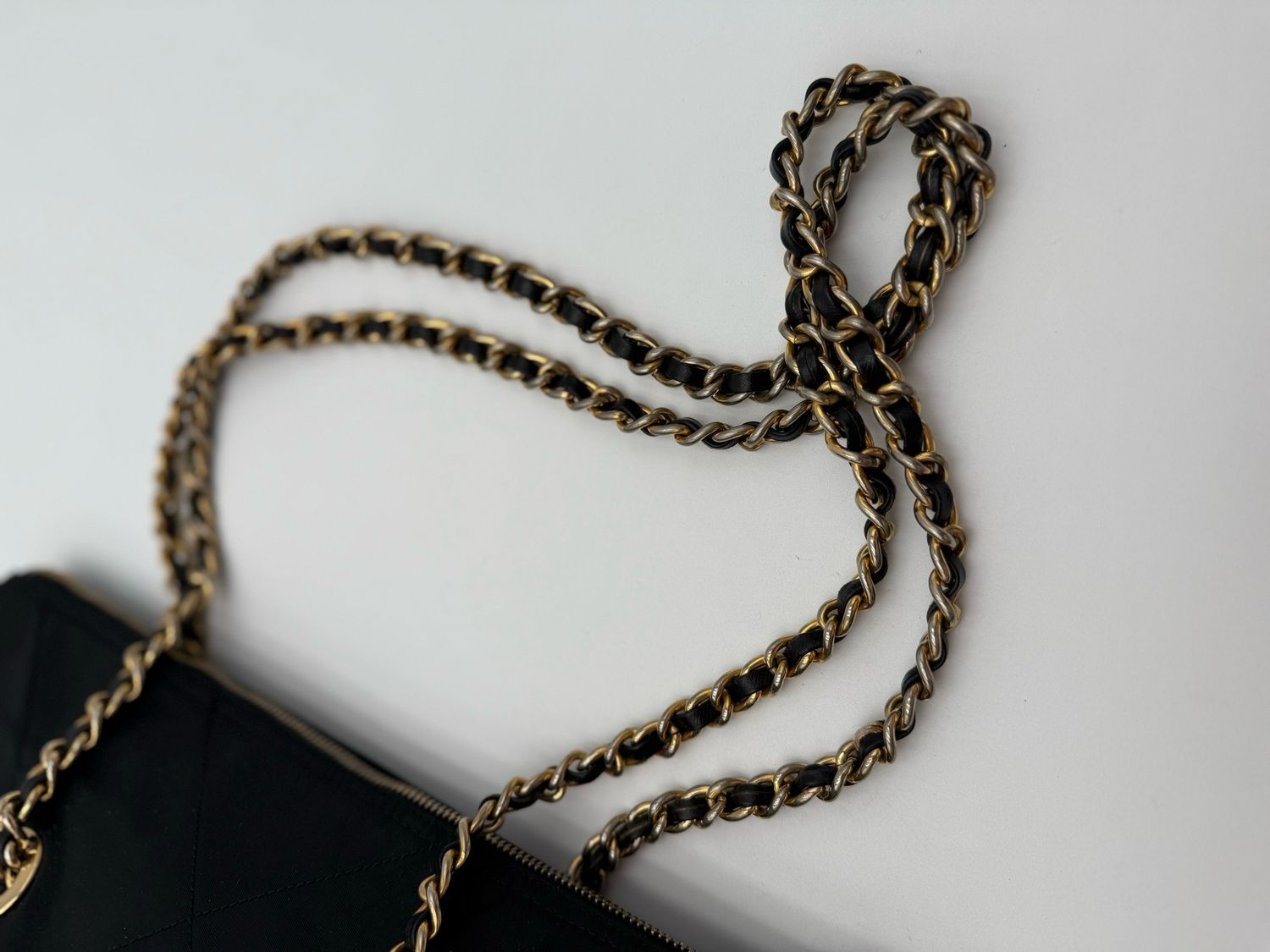 Prada Nylom Tessuto Quilted Chain Tote Shoulder