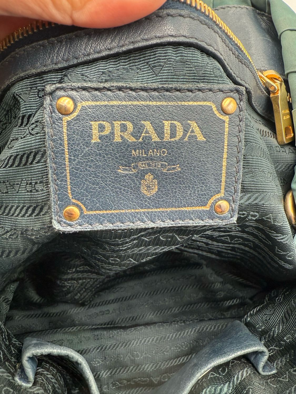 Prada Nylon Tessuto Gaufre Convertible