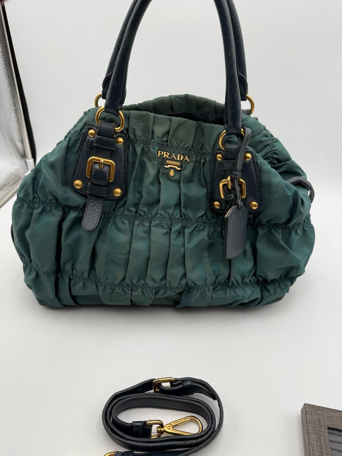 Prada Nylon Tessuto Gaufre Convertible