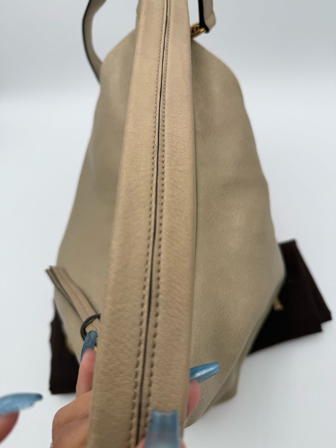 Gucci Leather Miss GG Hobo Shoulder Crossbody