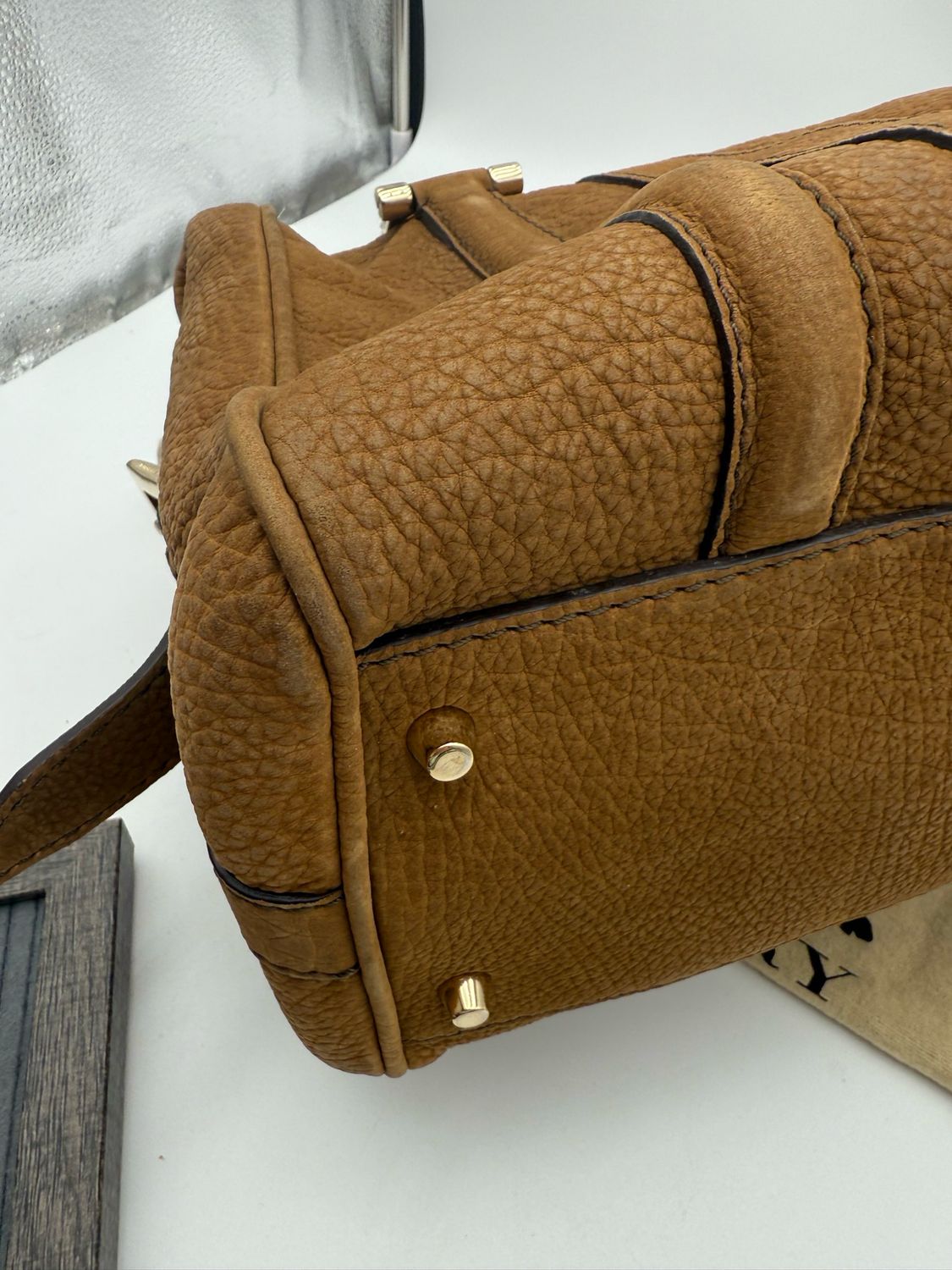 Burberry Alchester Bowler Boston Crossbody Messenger