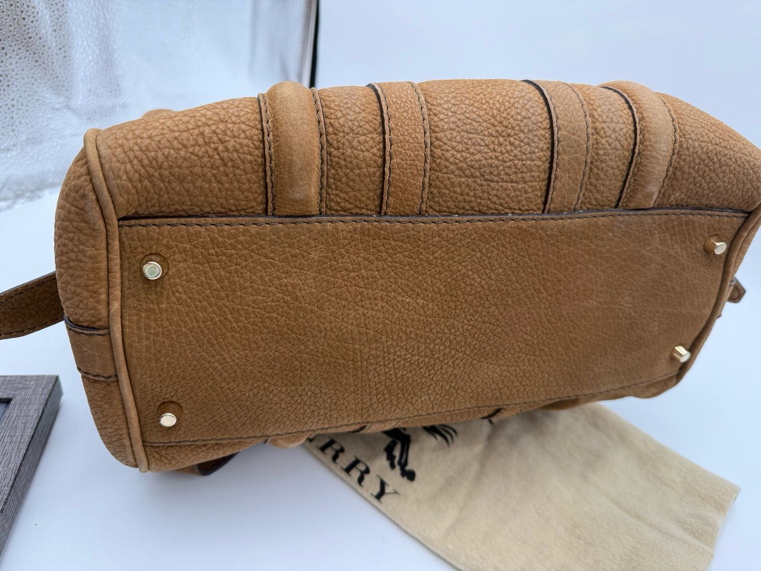 Burberry Alchester Bowler Boston Crossbody Messenger