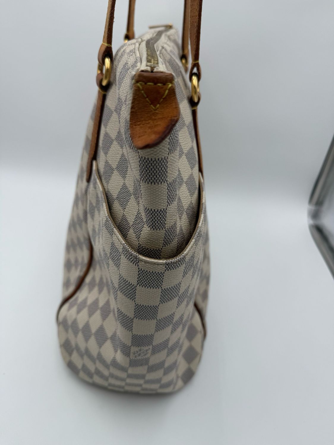 Louis Vuitton Totally GM Damier Azur Tote Shoulder
