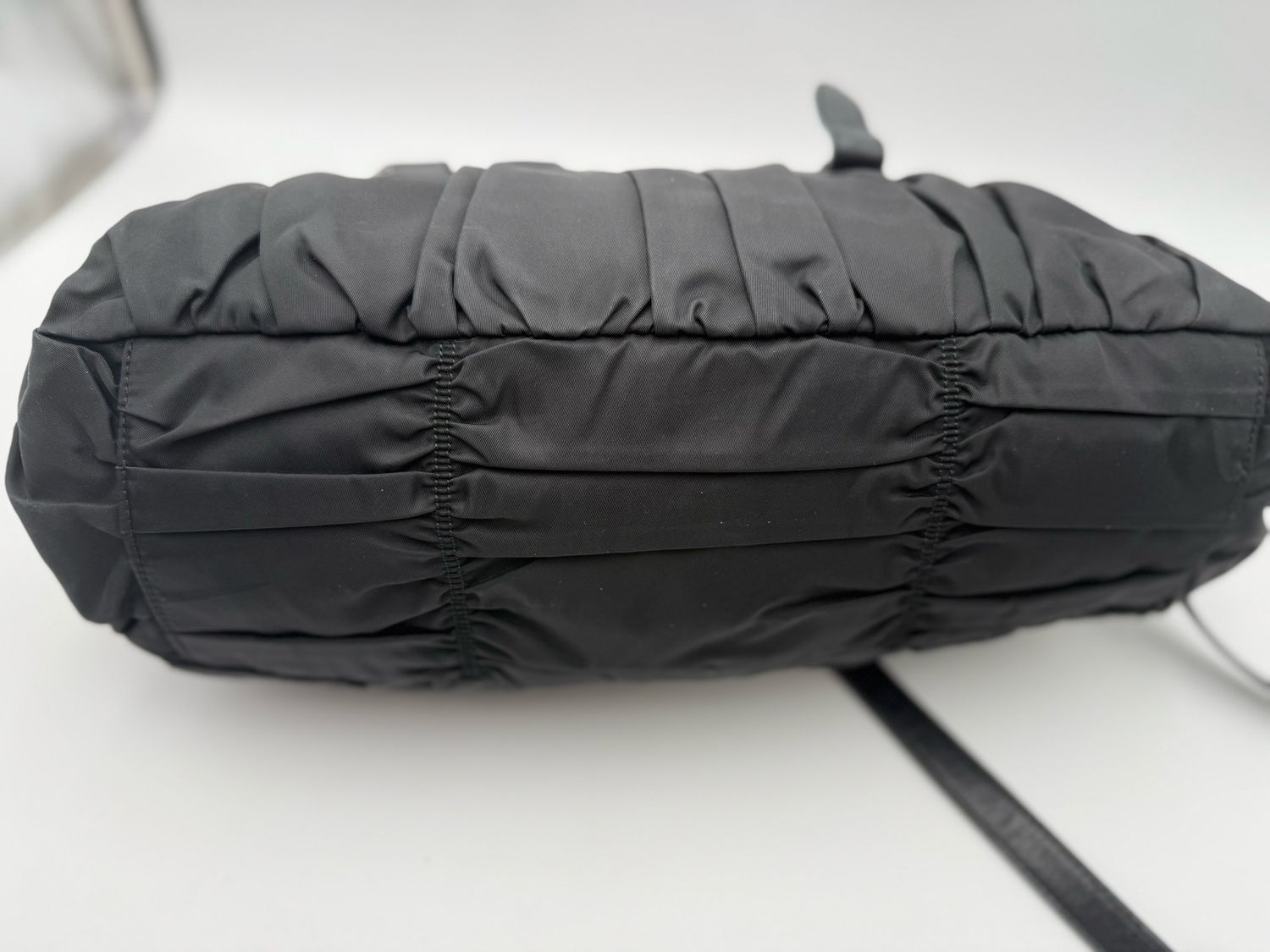 Prada Nylon Gauffre Tessuto Crossbody Black