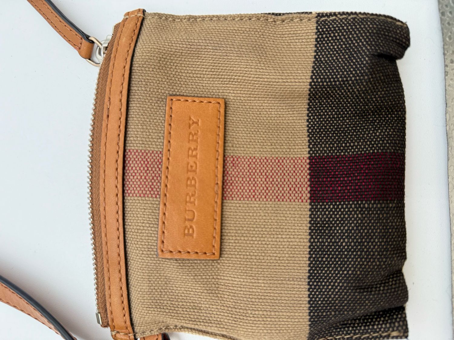 Burberry Small Ashby Crossbody Messenger Bucket Bag