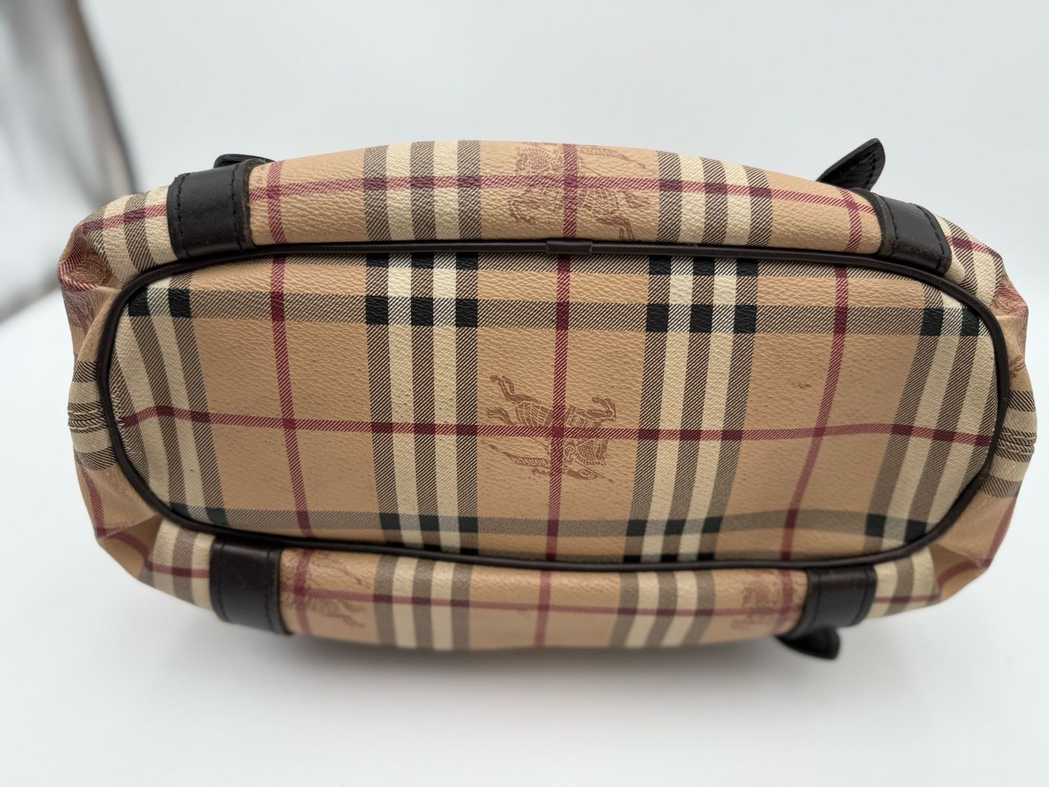 Burberry Haymarket Check Northfield Convertible Tote