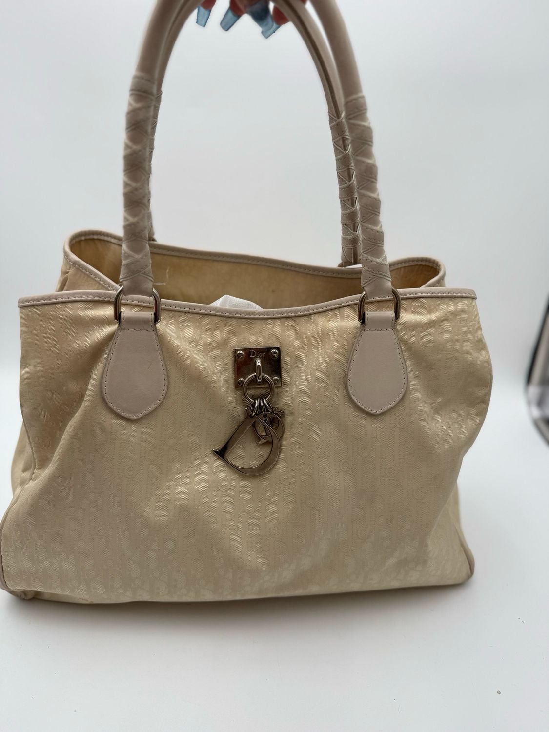 Christian Dior Diorissimo Trotter Lovely Medium Tote