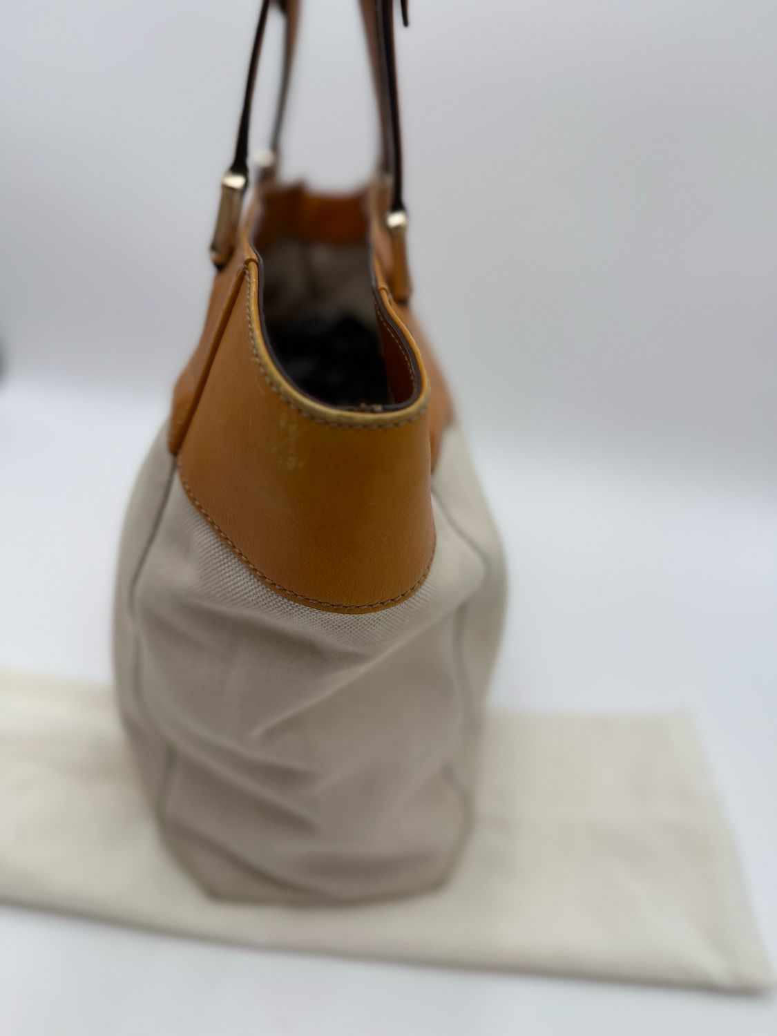 Gucci Canvas Hysteria Tote Shoulder Top Handle