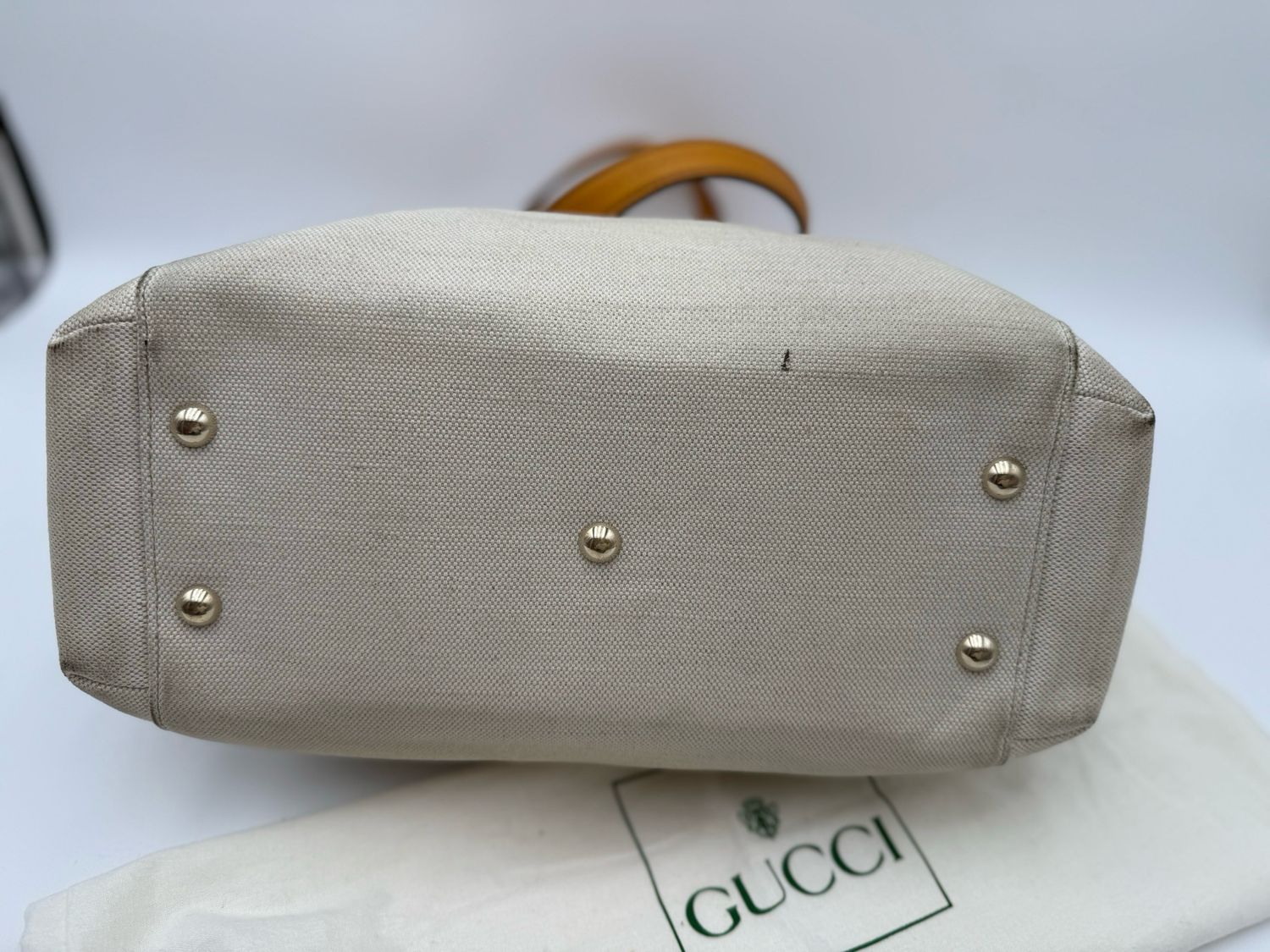 Gucci Canvas Hysteria Tote Shoulder Top Handle
