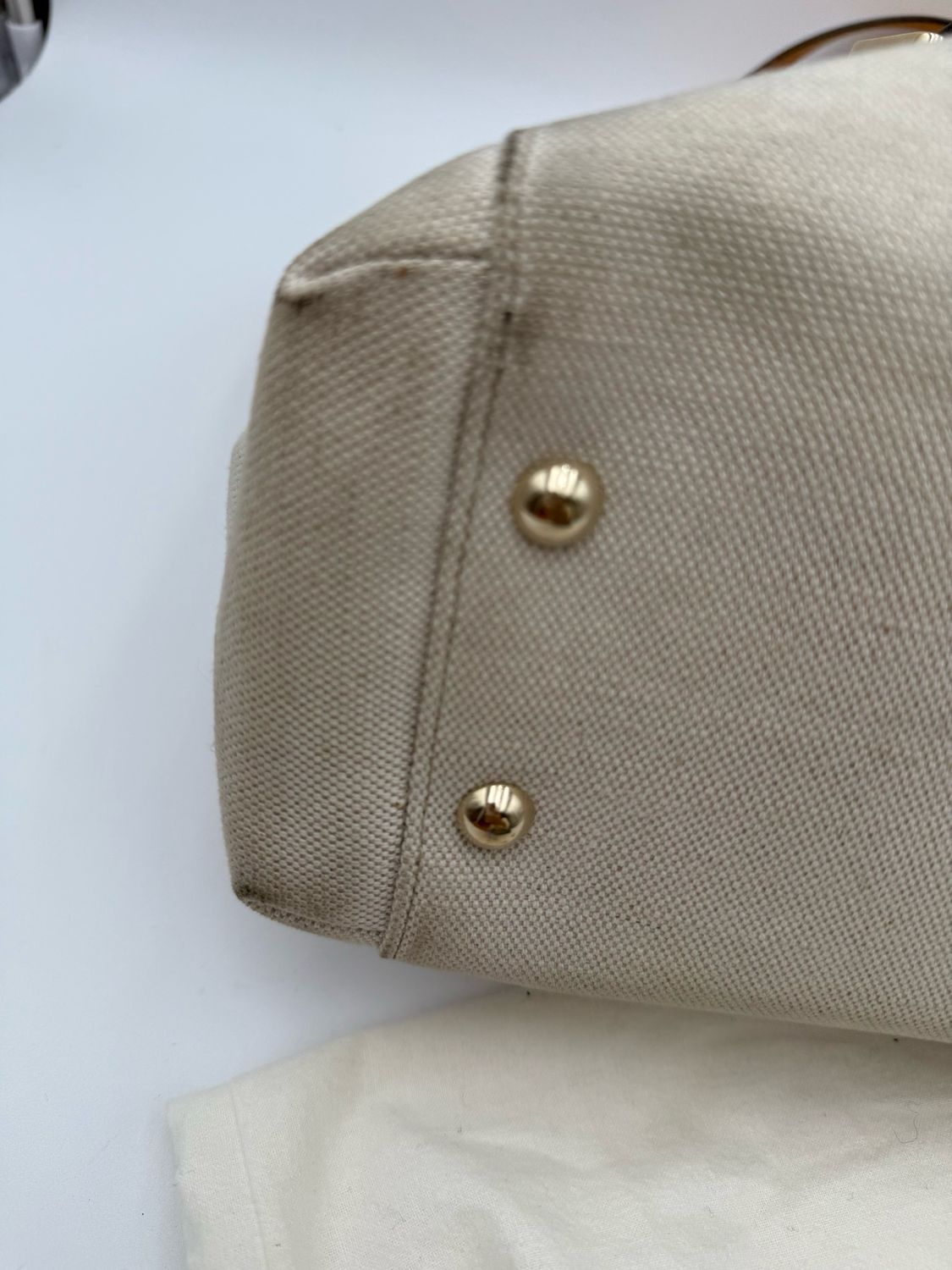 Gucci Canvas Hysteria Tote Shoulder Top Handle