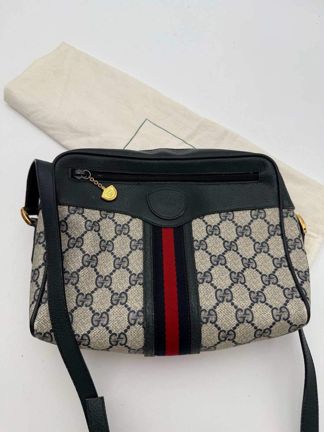 Gucci Vintage Web Ophidia Camera Bag Shoulder