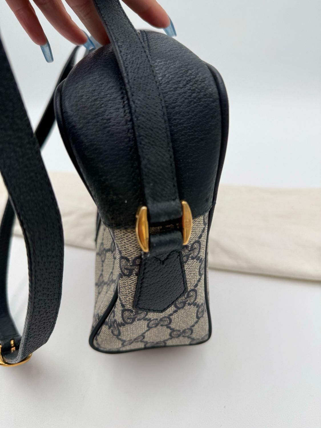 Gucci Vintage Web Ophidia Camera Bag Shoulder