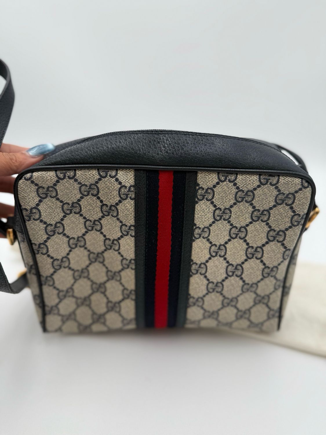 Gucci Vintage Web Ophidia Camera Bag Shoulder