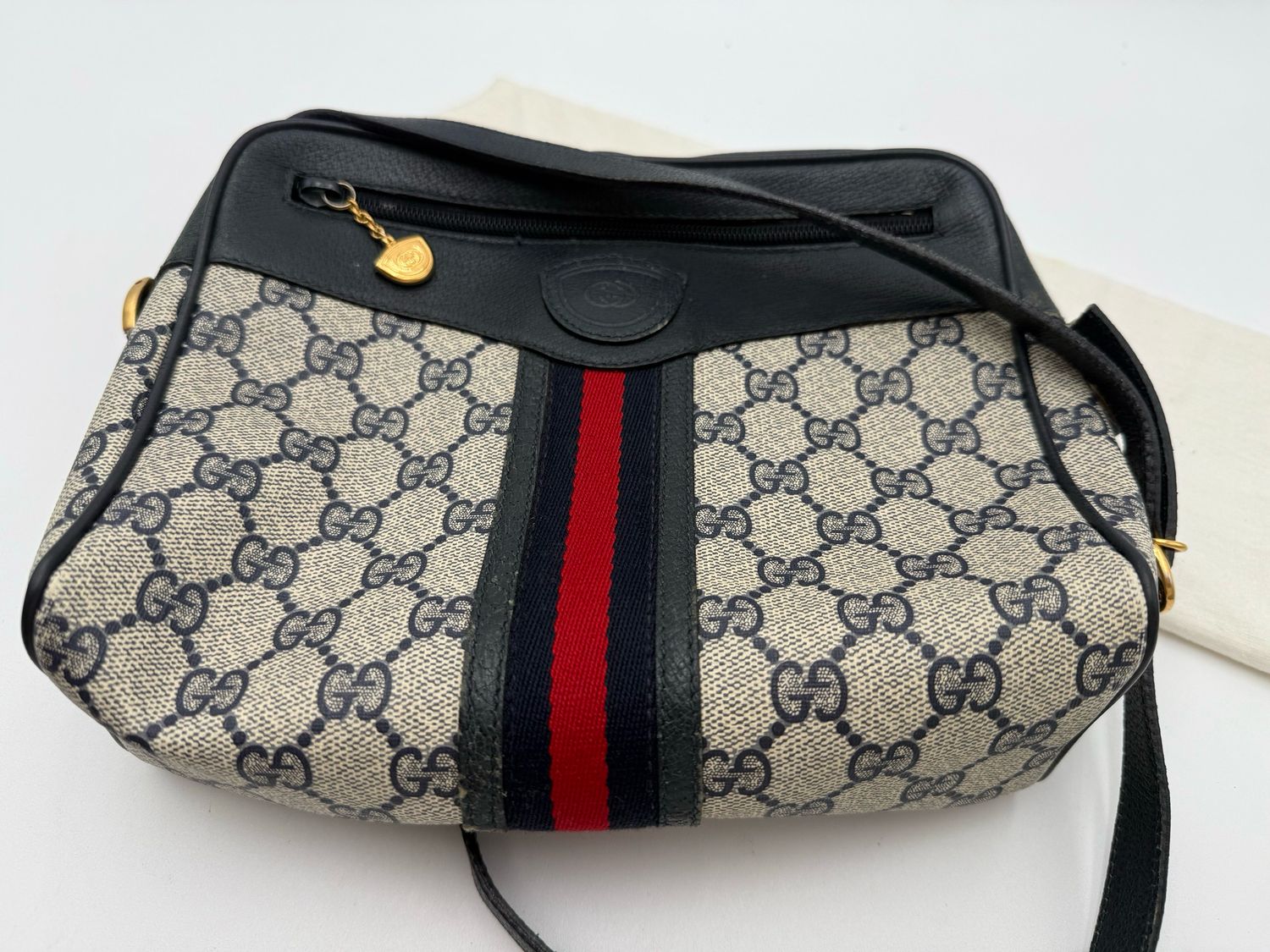 Gucci Vintage Web Ophidia Camera Bag Shoulder