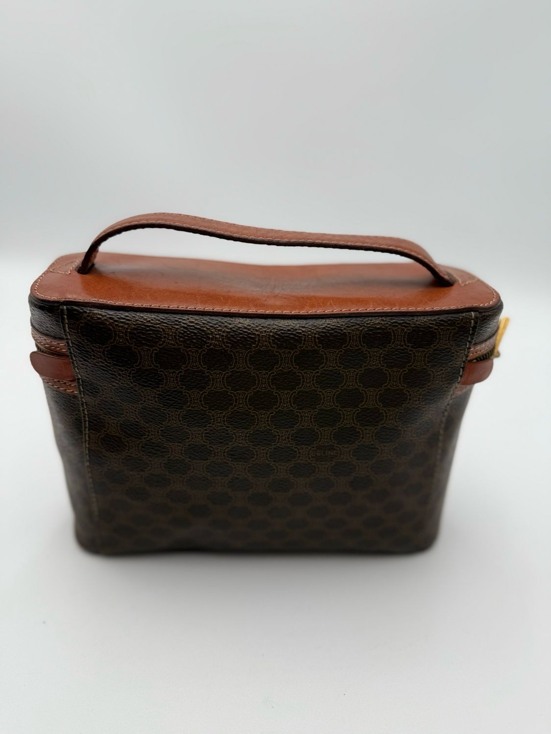 Celine Macadam Vanity Pouch Cosmetic Case