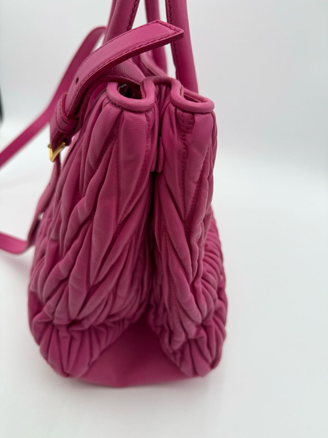 Miu Miu Matelasse Nappa Crossbody Messenger Bag