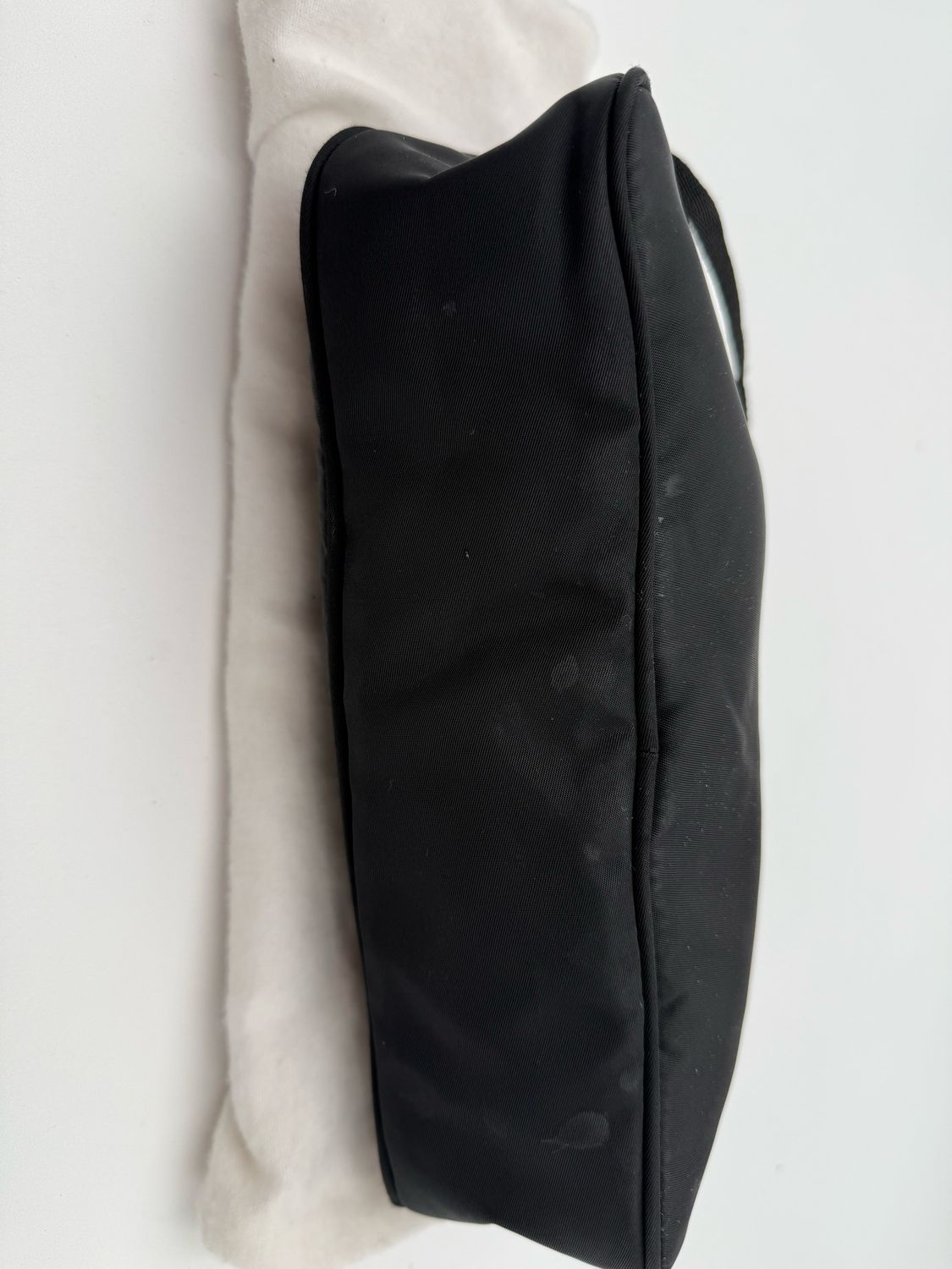 Prada Nylon Tessuto Baguette Pochette Shoulder Bag