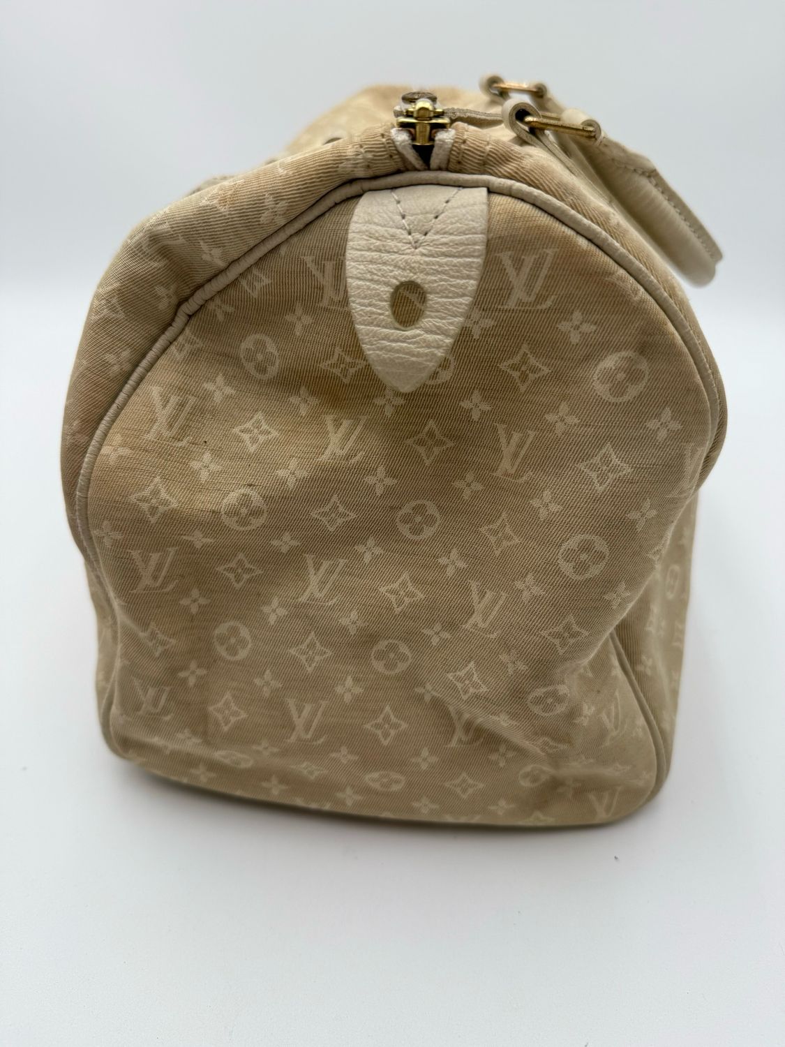 Louis Vuitton Mini Lin Speedy 30 Boston Satchel