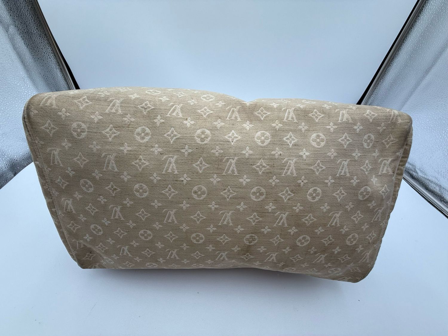 Louis Vuitton Mini Lin Speedy 30 Boston Satchel