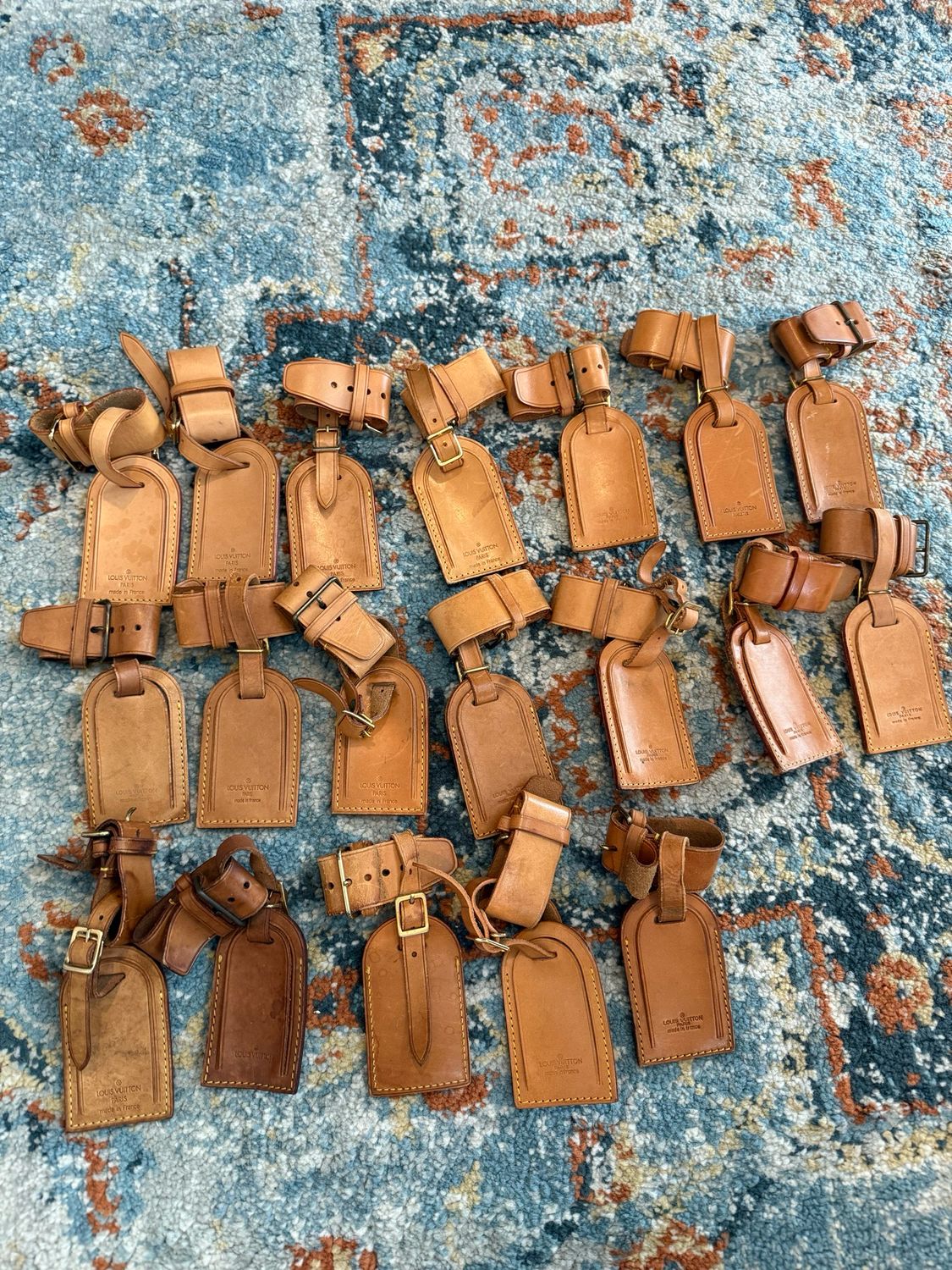 Louis Vuitton Vacheta Luggage Tag and Poignet