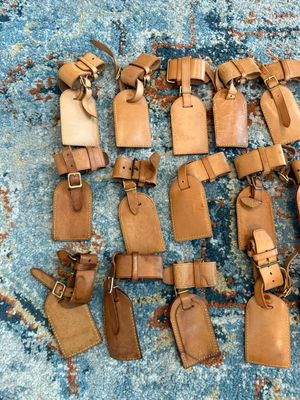 Louis Vuitton Vacheta Luggage Tag and Poignet