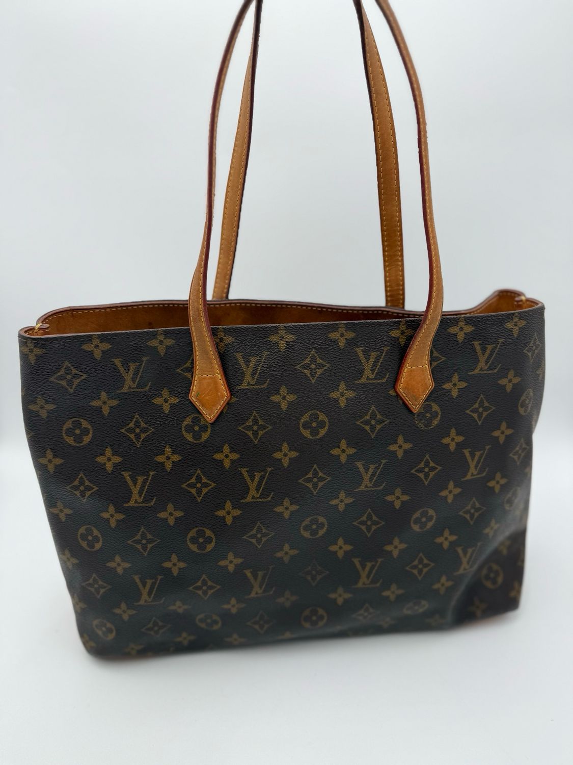 Louis Vuitton Monogram Wilshire Tote MM Shoulder Bag