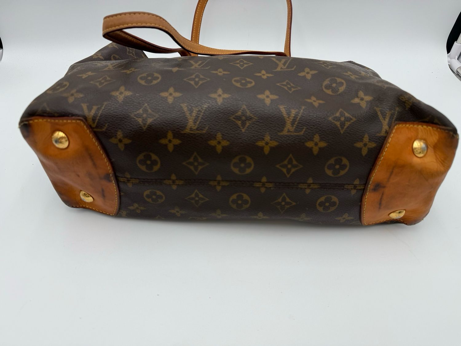 Louis Vuitton Monogram Wilshire Tote MM Shoulder Bag