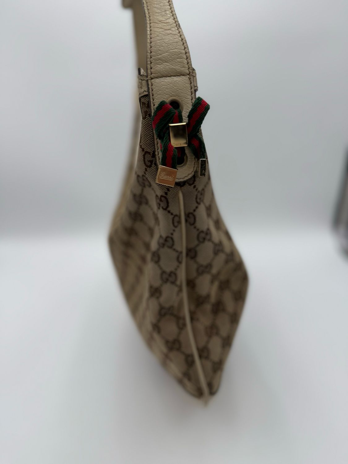 Gucci Monogram Canvas Hobo Shoulder Princy