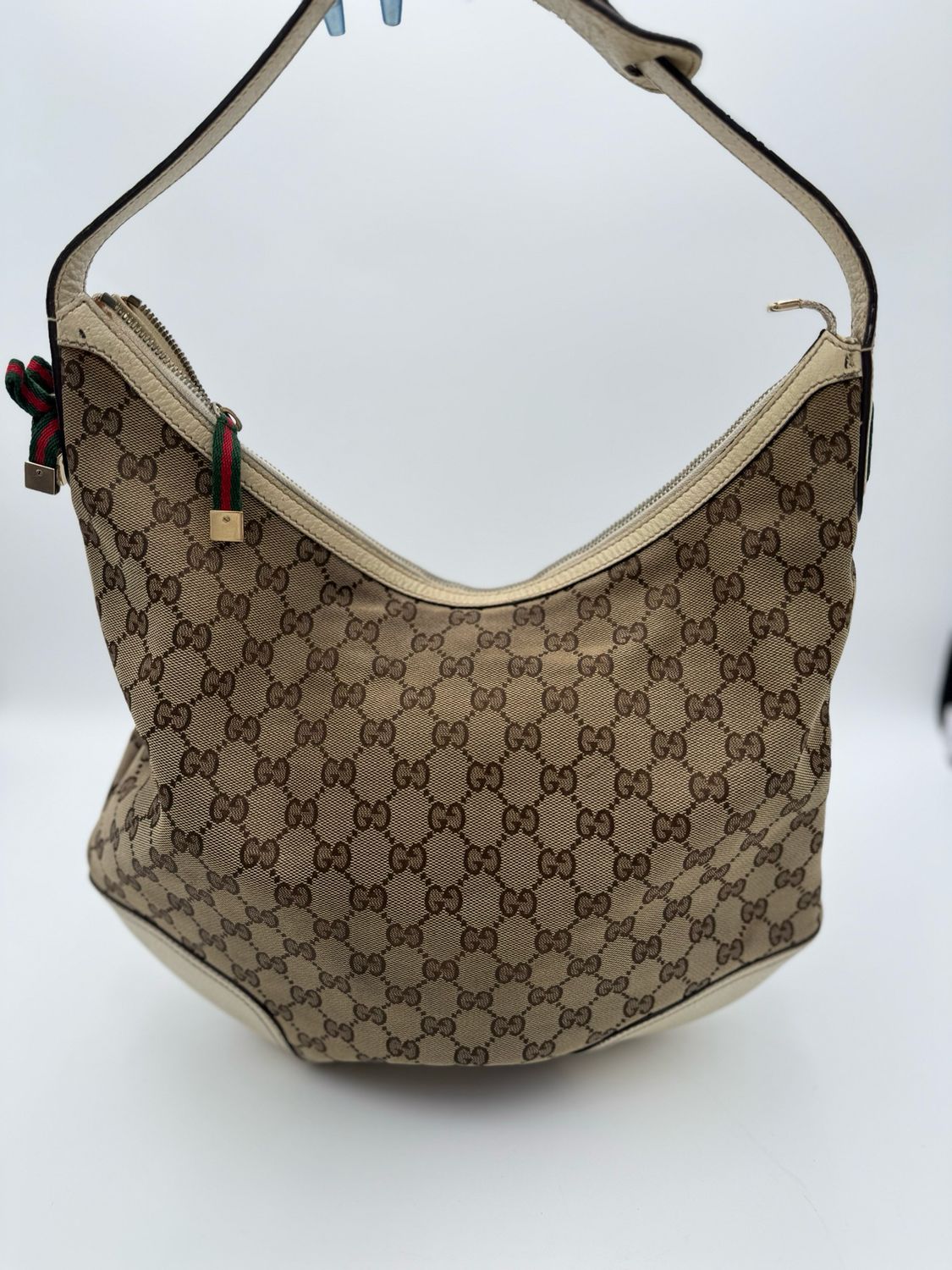 Gucci Monogram Canvas Hobo Shoulder Princy