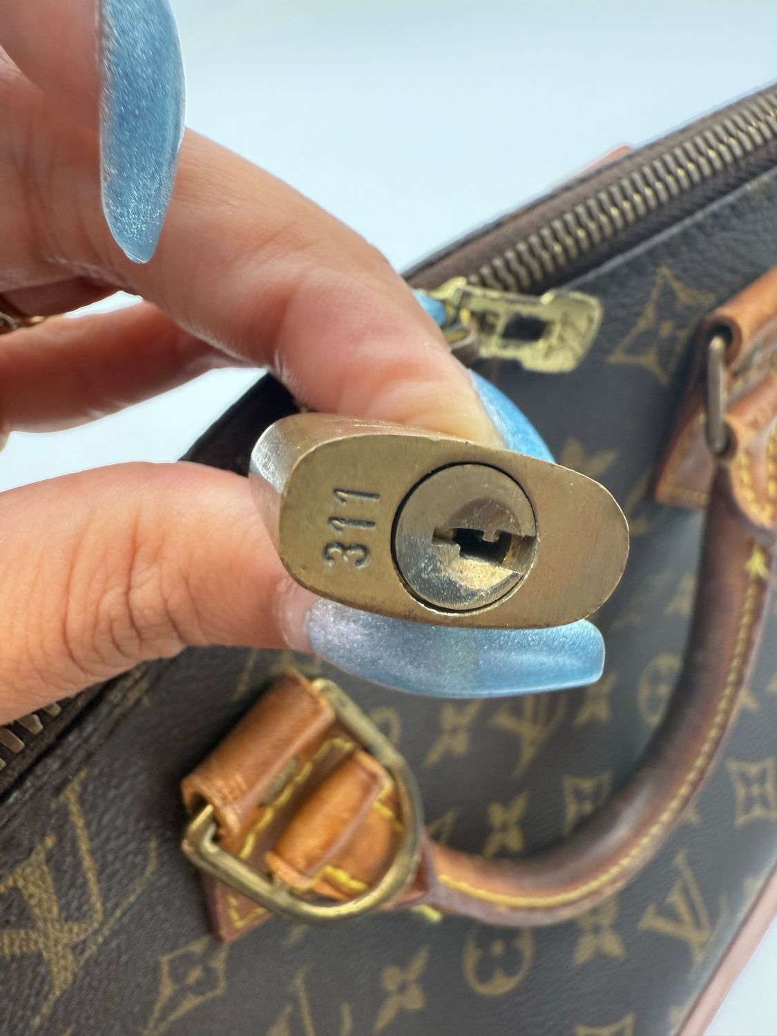 Louis Vuitton Monogram Canvas Alma Dome Top Handle