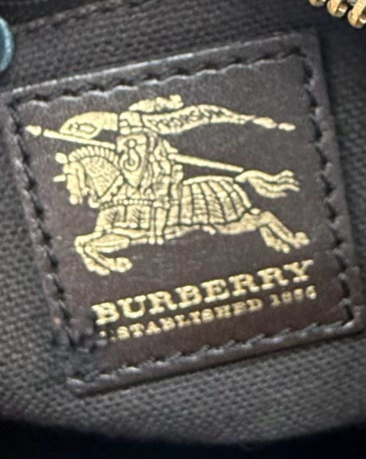 Burberry Haymarket Check Hobo Brooklyn Shoulder Bag