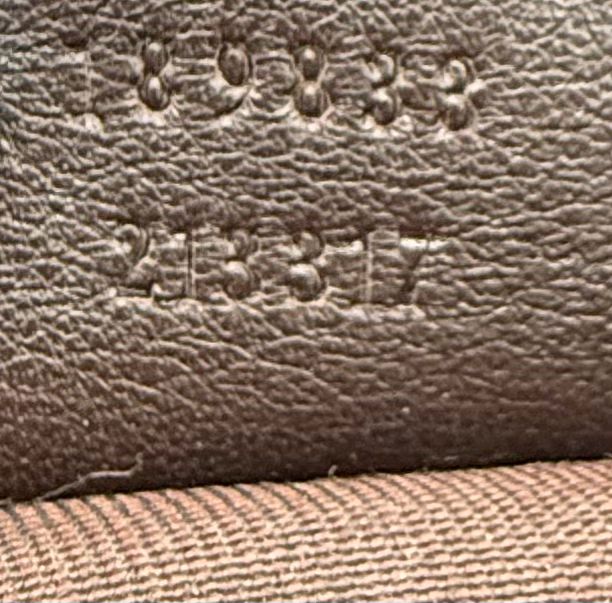 Gucci Monogram Canvas Abbey Tote Shoulder Bag