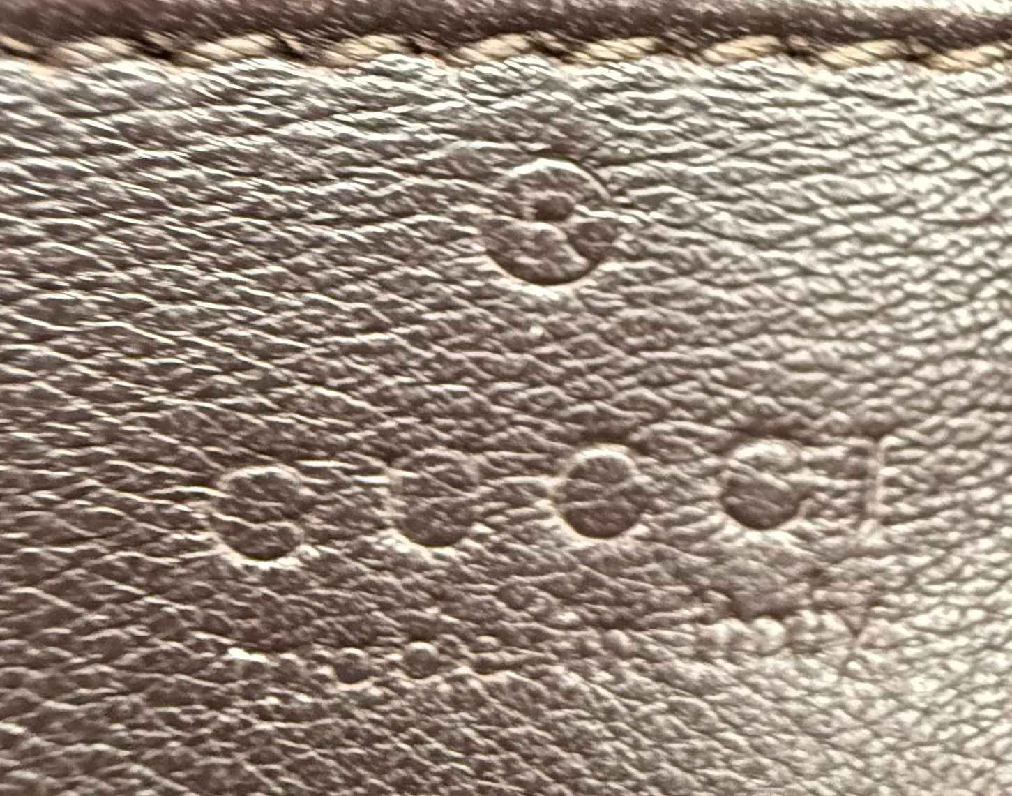 Gucci Monogram Canvas Abbey Tote Shoulder Bag