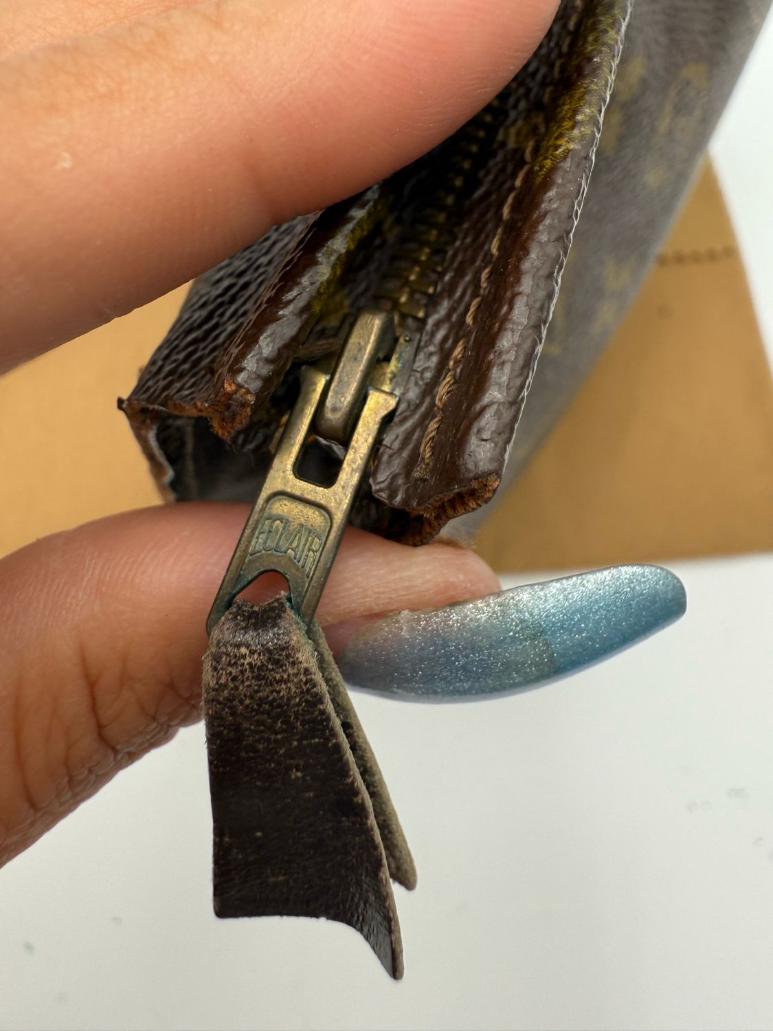 Louis Vuitton Monogram Toiletry 16 Clutch Vintage