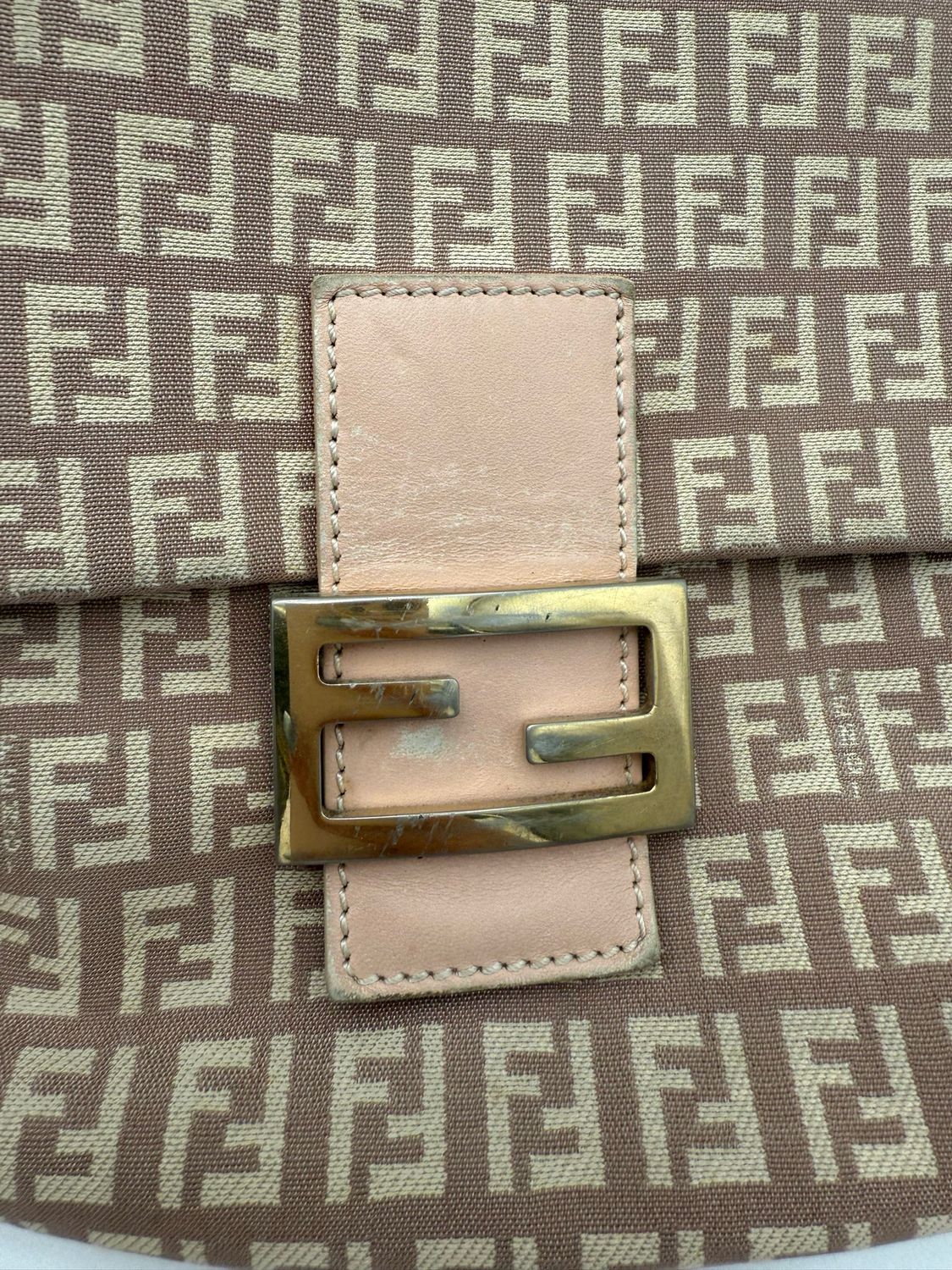 Fendi Zucca Messenger Crossbody