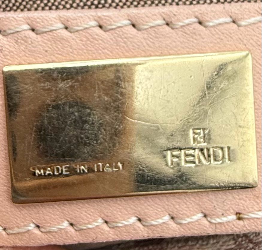 Fendi Zucca Messenger Crossbody