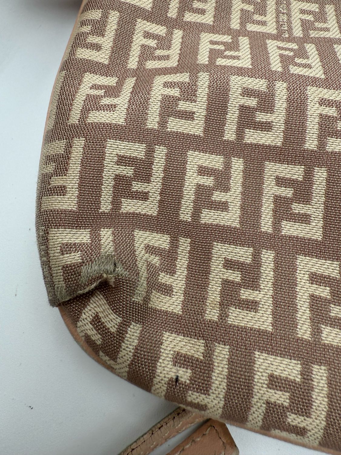 Fendi Zucca Messenger Crossbody