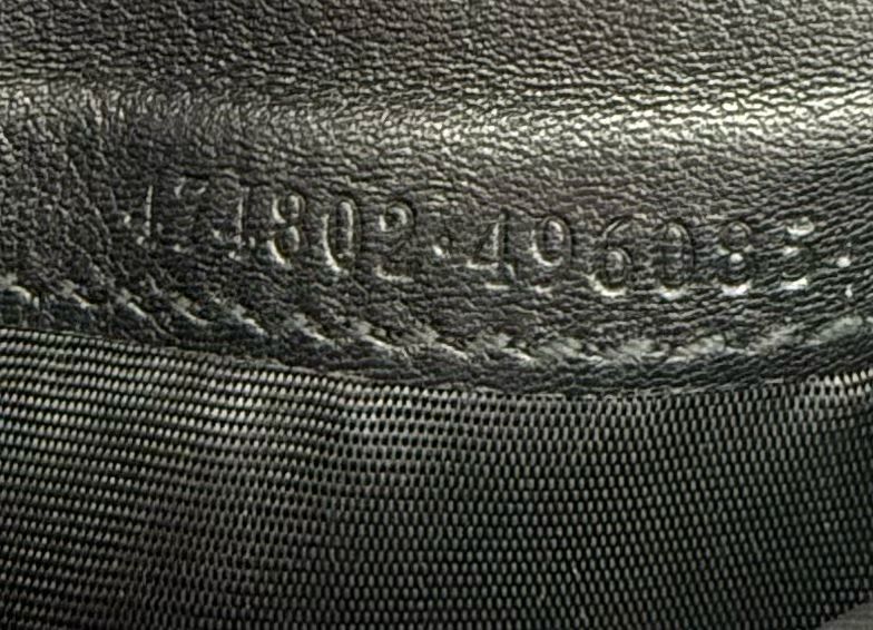 Gucci Marmont Black Matelasse TriFold