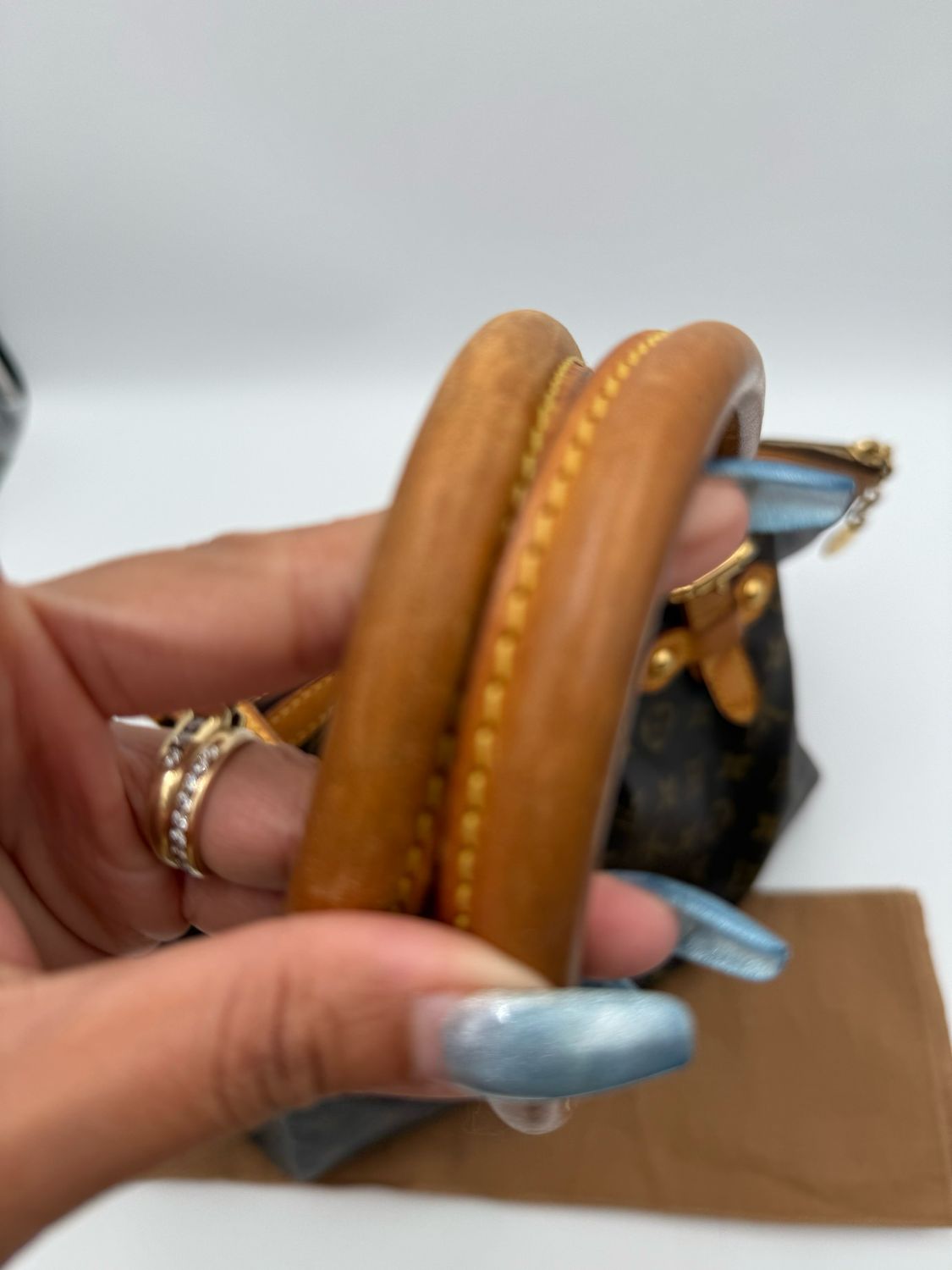 Louis Vuitton Monogram Tivoli GM Tote Shoulder Bag