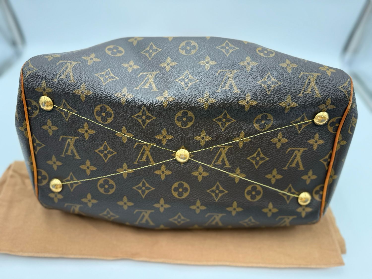 Louis Vuitton Monogram Tivoli GM Tote Shoulder Bag