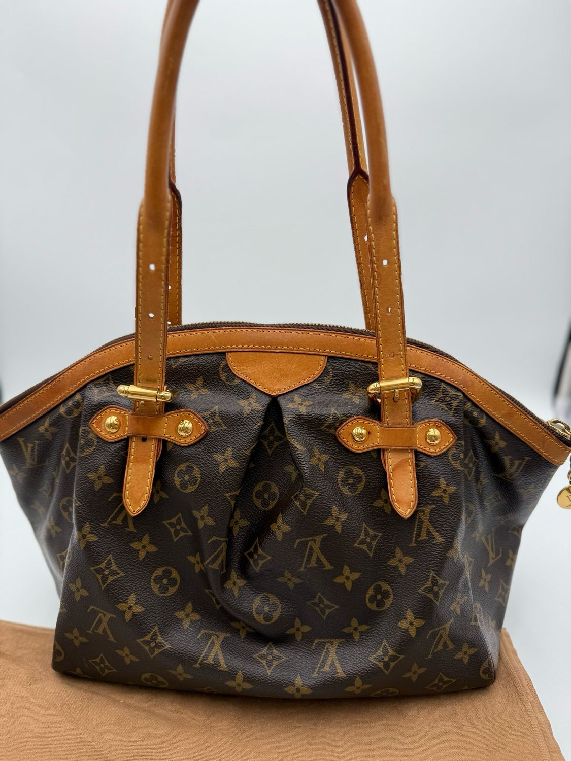 Louis Vuitton Monogram Tivoli GM Tote Shoulder Bag
