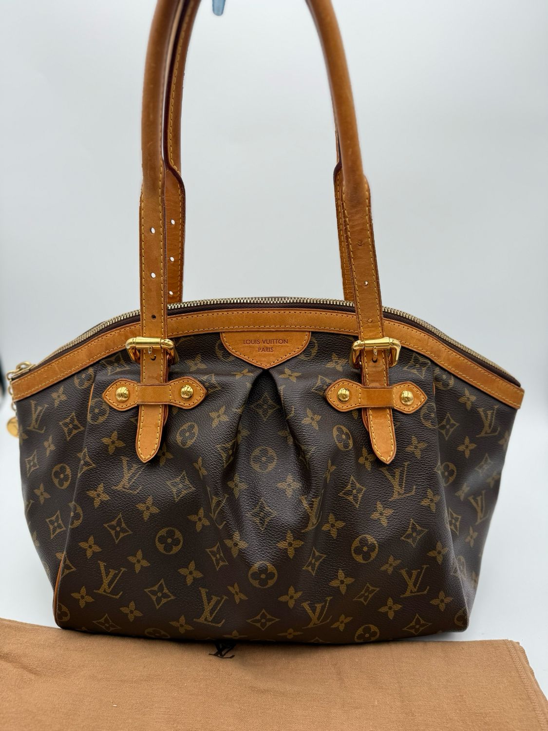Louis Vuitton Monogram Tivoli GM Tote Shoulder Bag