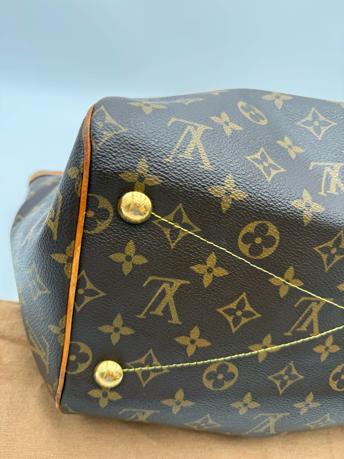 Louis Vuitton Monogram Tivoli GM Tote Shoulder Bag
