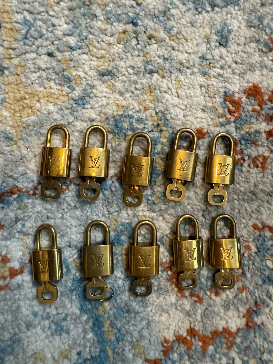 Louis Vuitton Lock and Key Set