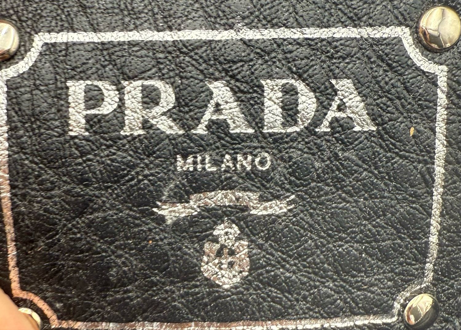 Prada Vitello Daino Hobo Shoulder Bag 