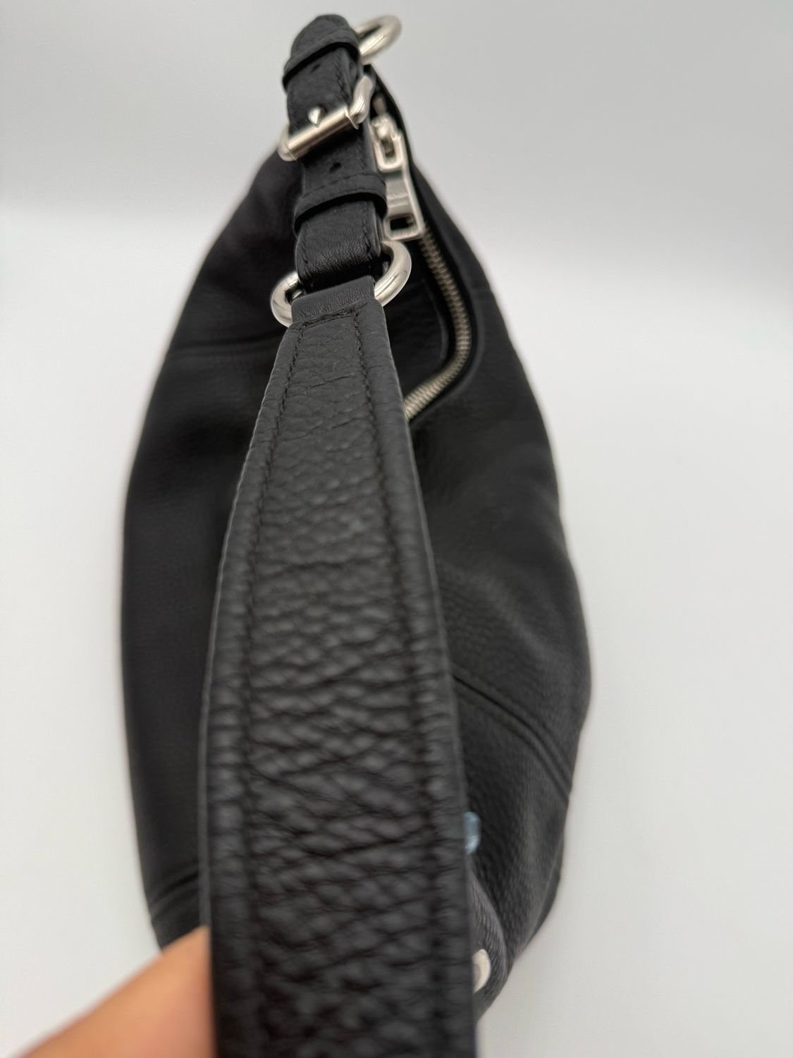 Prada Vitello Daino Hobo Shoulder Bag 
