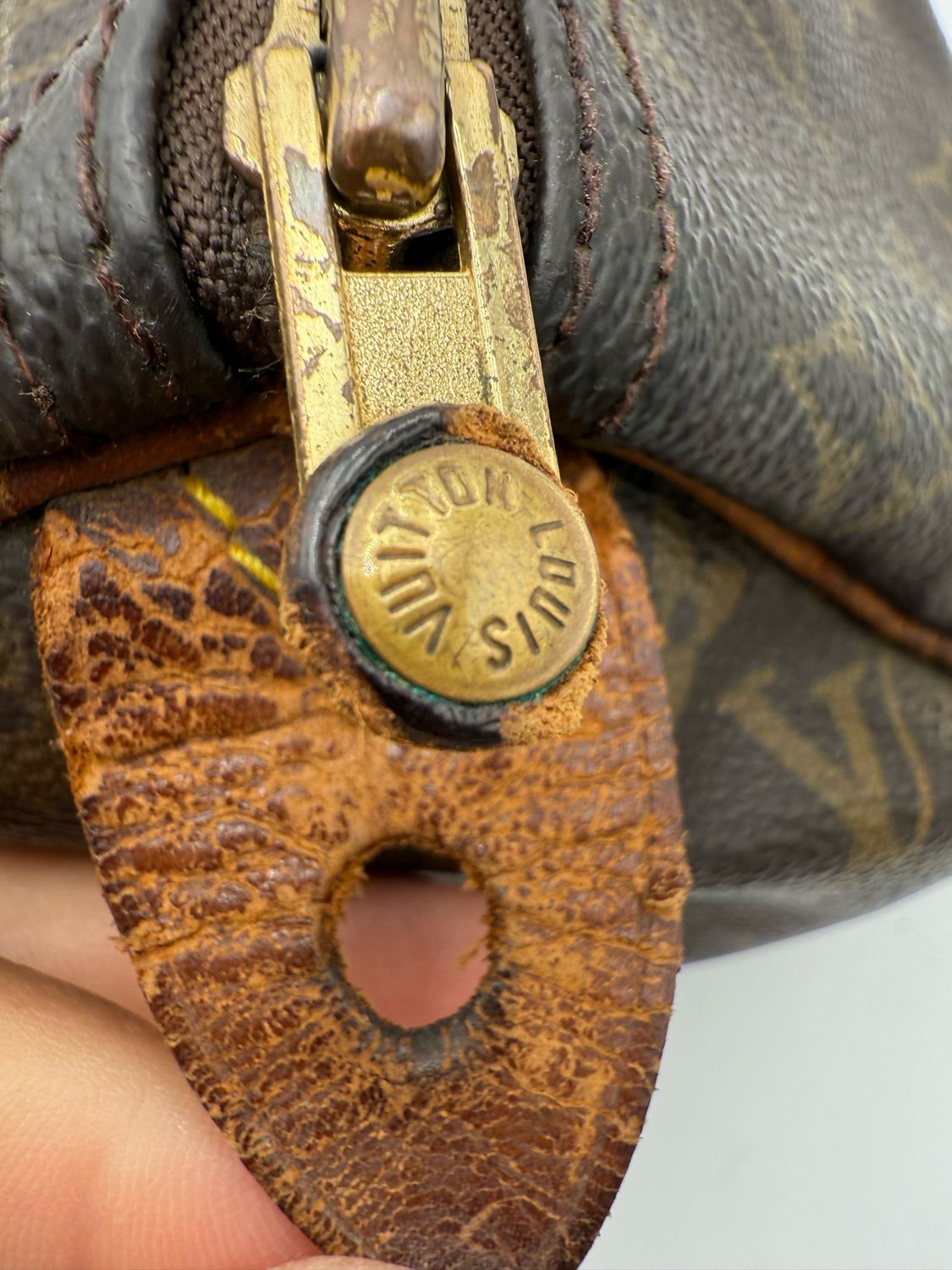 Louis Vuitton Monogram Boston Satchel Speedy 40