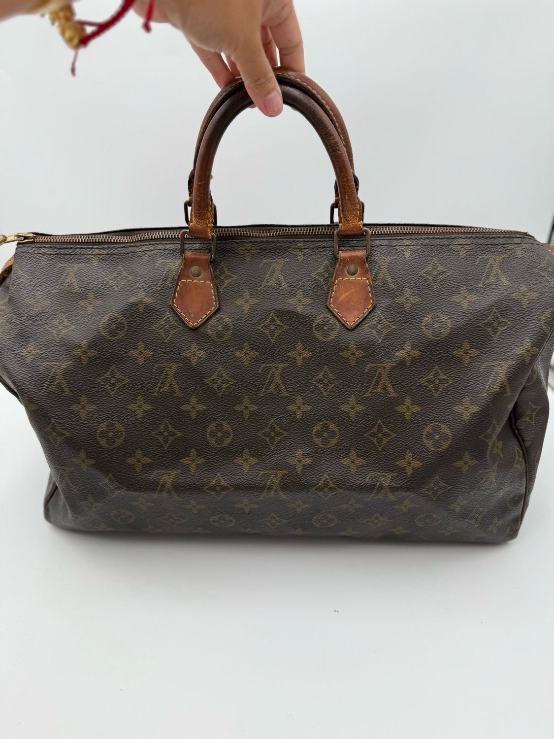 Louis Vuitton Monogram Boston Satchel Speedy 40