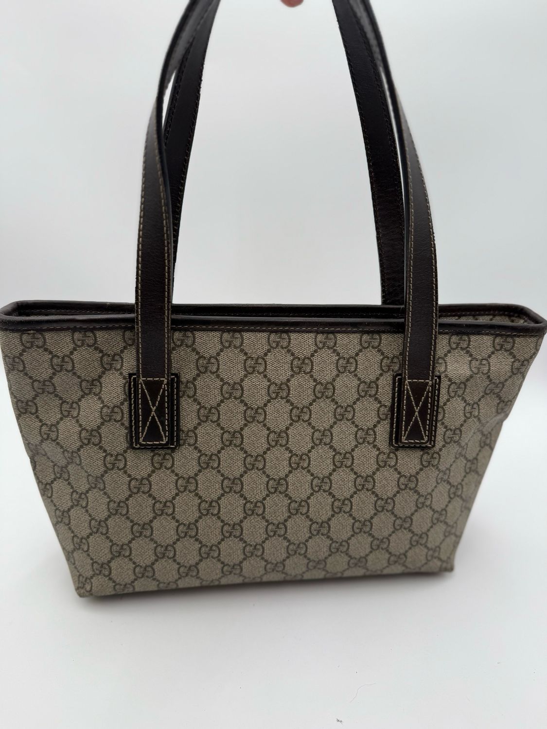 Gucci Supreme Zipper Tote Small